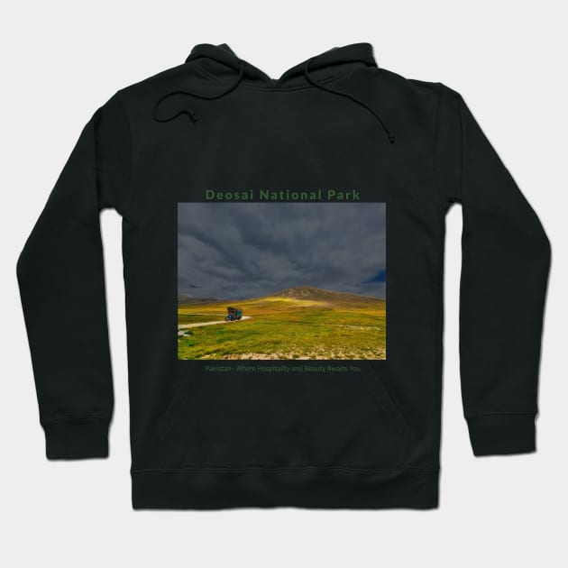 Deosai National Park in Pakistan where hospitality and beauty awaits you Pakistani culture , Pakistan tourism Hoodie by Haze and Jovial